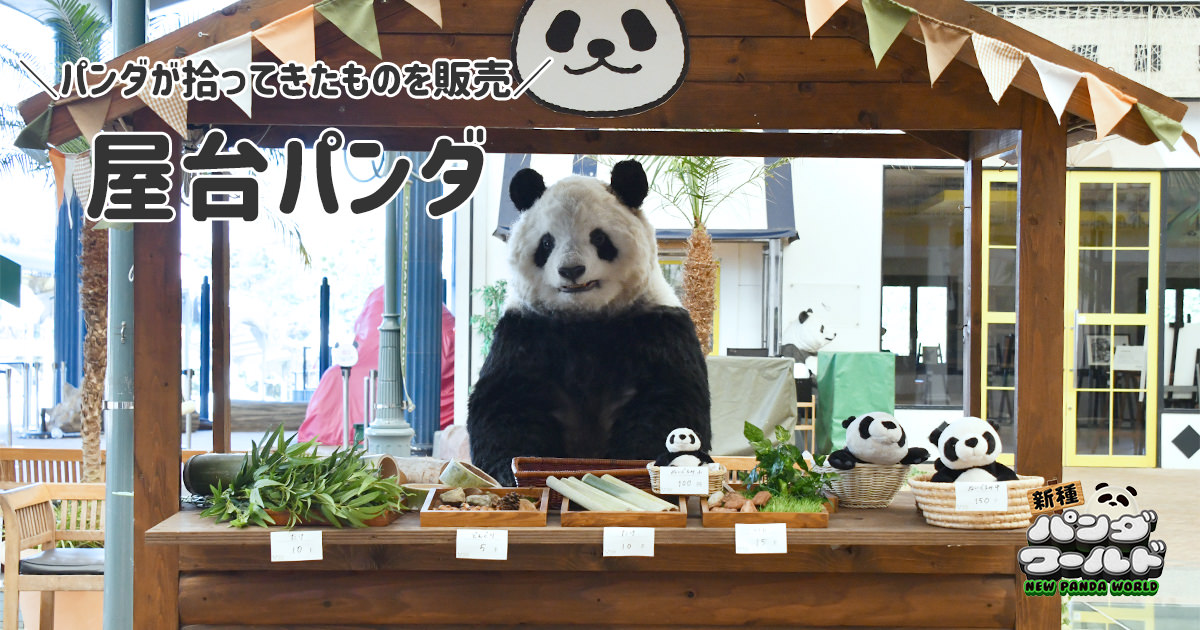 屋台パンダ | 新種パンダワールド - アドベンチャーワールド