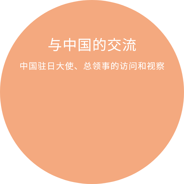 中国驻日大使、总领事的访问和视察